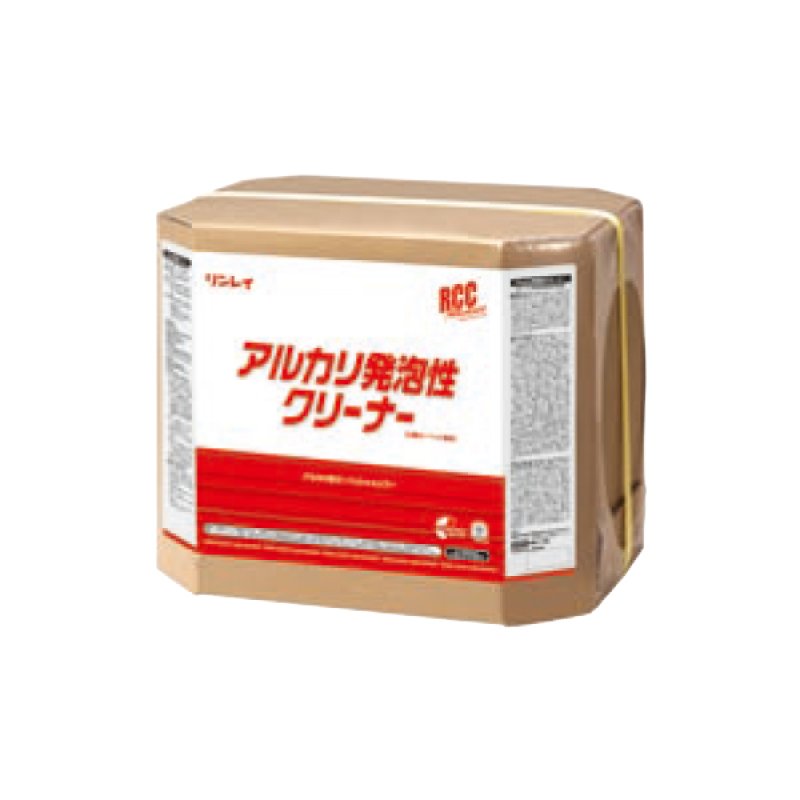 リンレイ RCCアルカリ発泡性クリーナー［18L］- アルカリ性カーペット