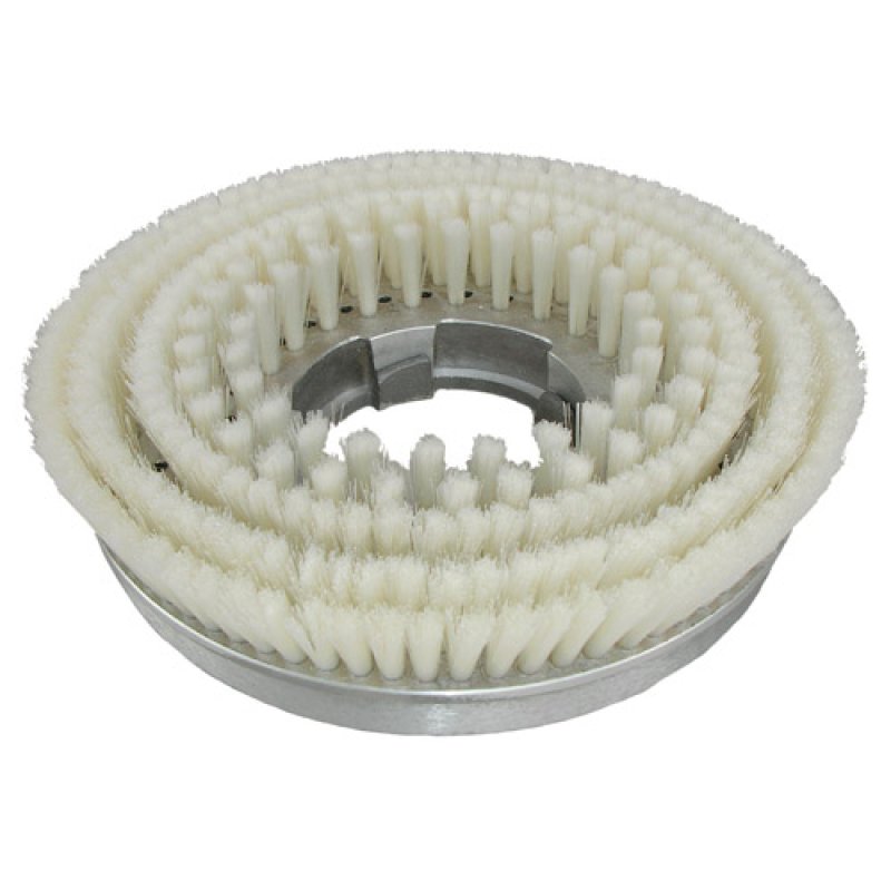 メタルバックブラシストレート毛 (白毛/線形0.4mm) - カーペット用