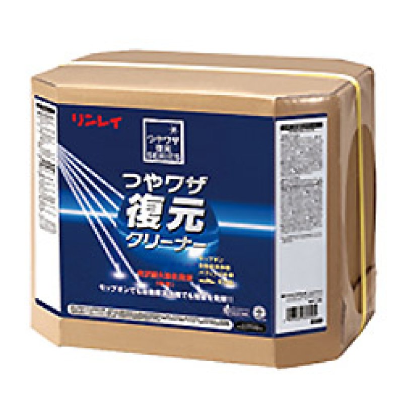 リンレイ つやワザ復元クリーナー [18L] - 光沢耐久強化洗剤-床洗剤