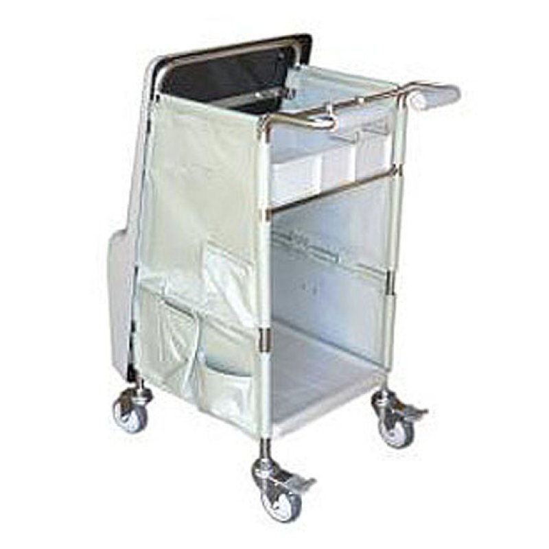 セイワ マイクロカートMW-100【代引不可】-清掃用カート（清掃カート