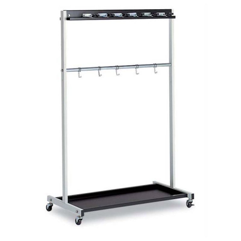 テラモト モップハンガーRC型(12本掛)【代引不可】-収納(モップ