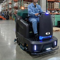 画像4: 【リース契約可能】蔵王産業 スクラブメイト GT260Li - 18インチ バッテリー駆動式 搭乗式自動床洗浄機【代引不可・個人宅配送不可】 (4)