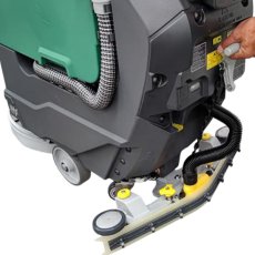 画像4: 【リース契約可能】蔵王産業 スクラブメイト JMX430 - 17インチ バッテリー駆動式 コンパクト自動床面洗浄機【代引不可・個人宅配送不可】 (4)