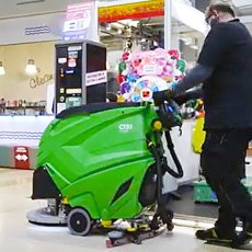 画像2: 【リース契約可能】蔵王産業 スクラブメイト CT51 HS - バッテリー式20インチ自走式自動床洗浄機【代引不可・個人宅配送不可】 (2)