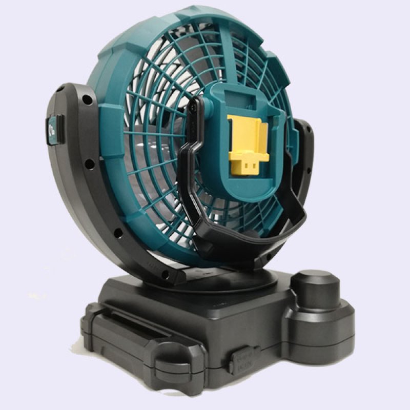 マキタ 充電式ファン CF102DZ 本体のみ - 家庭用電源(AC100V)でも使用可能なハイブリッド電源ファン