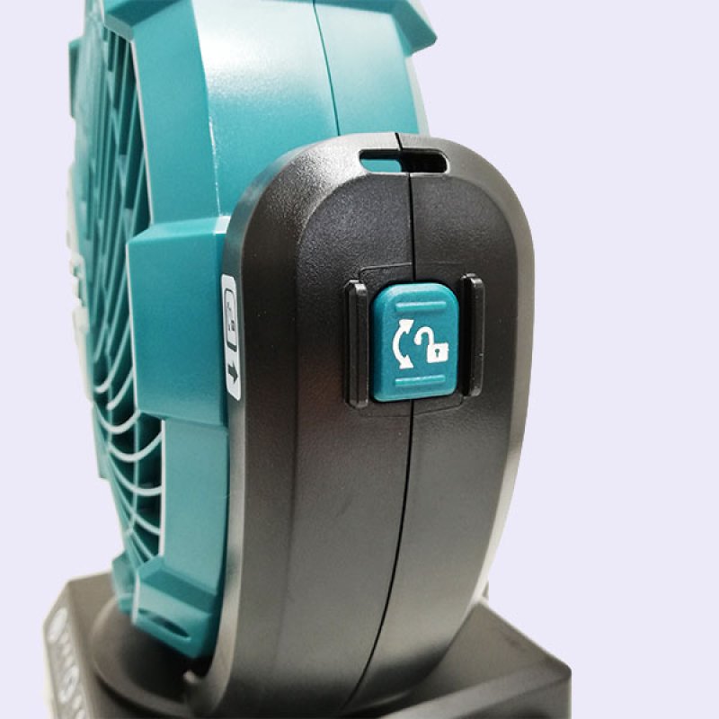 マキタ 充電式ファン CF102DZ 本体のみ - 家庭用電源(AC100V)でも使用