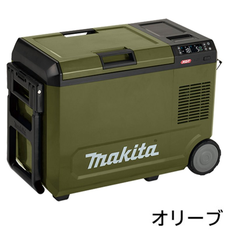 Makita 充電式保冷温庫 本体ジャンク扱いで マキタ CW004GZ 充電式保冷温庫 本体のみ - 両側から開閉可能29L充電式