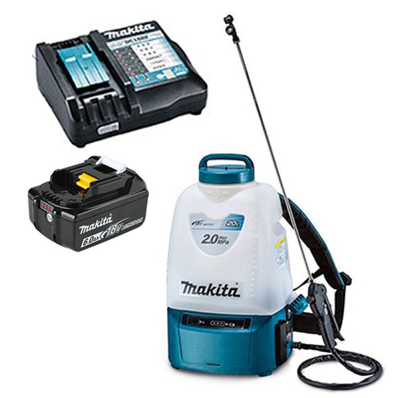 マキタ18V 新品保証書付充電式 噴霧器  本体MUS054DWF コードレス 楽天市場】マキタ 充電式噴霧器 肩掛式 MUS054DSF 18V/3.0Ah