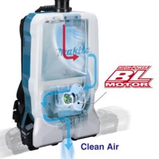 画像4: マキタ VC011GZ 本体のみ - 充電式背負いクリーナ[紙パック] (4)