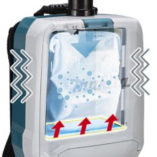 画像5: マキタ VC011GZ 本体のみ - 充電式背負いクリーナ[紙パック] (5)