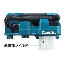 画像10: マキタ VC014GZ 本体のみ - 充電式小型集じん機 (10)