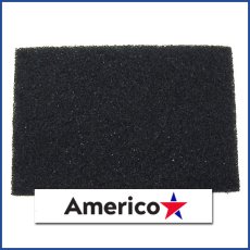 画像2: ■新品・未使用品！在庫処分の為アウトレット！■アメリコ スクエアパッド ブラック（硬さレベル7）[12×18インチ] (2)