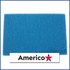 画像2: ■新品・未使用品！在庫処分の為アウトレット！■アメリコ スクエアパッド ブルー（硬さレベル4）[12×18インチ] (2)