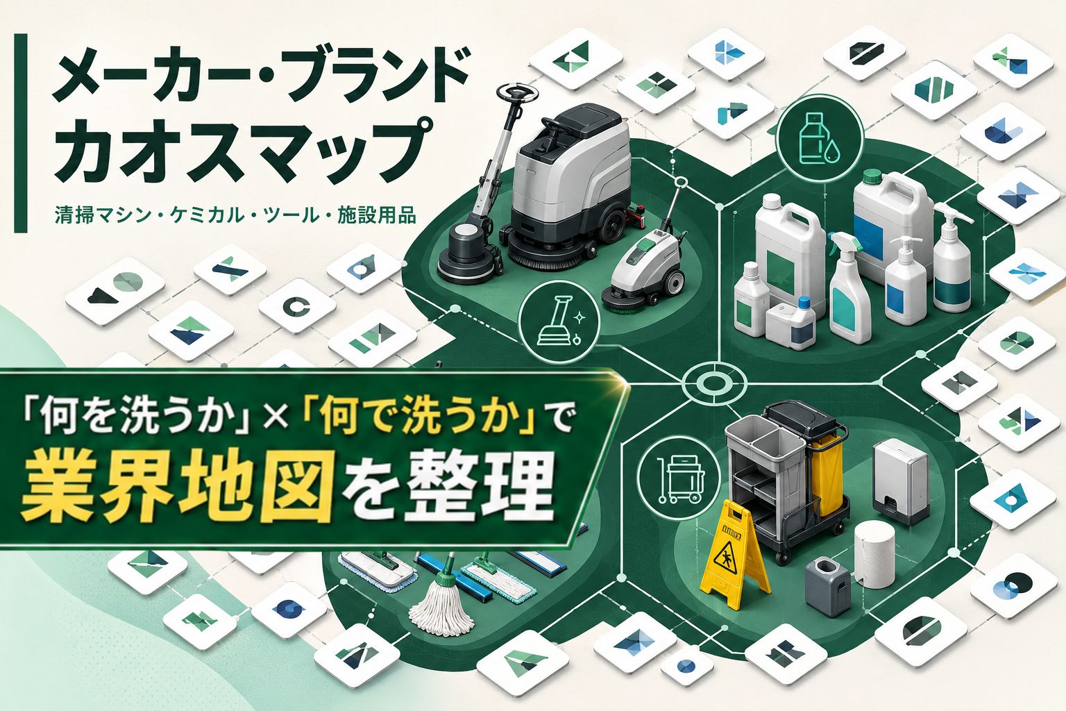 ポリッシャー.JP 取扱ブランドガイド メーカー・ブランド カオスマップ