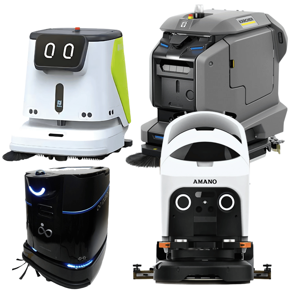 ロボット洗浄機(床洗浄スクラバー)の画像