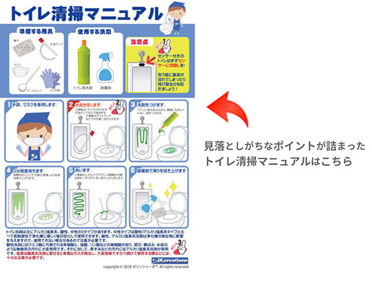 トイレ清掃マニュアル ポリッシャー Jp 株式会社アイケークリエイションズ