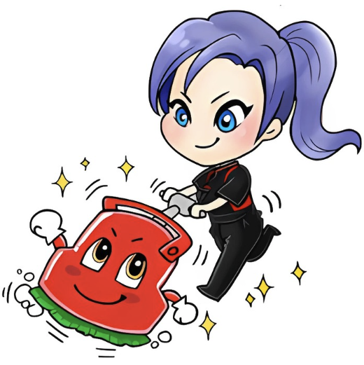 ポリッシャーで床を洗おう！