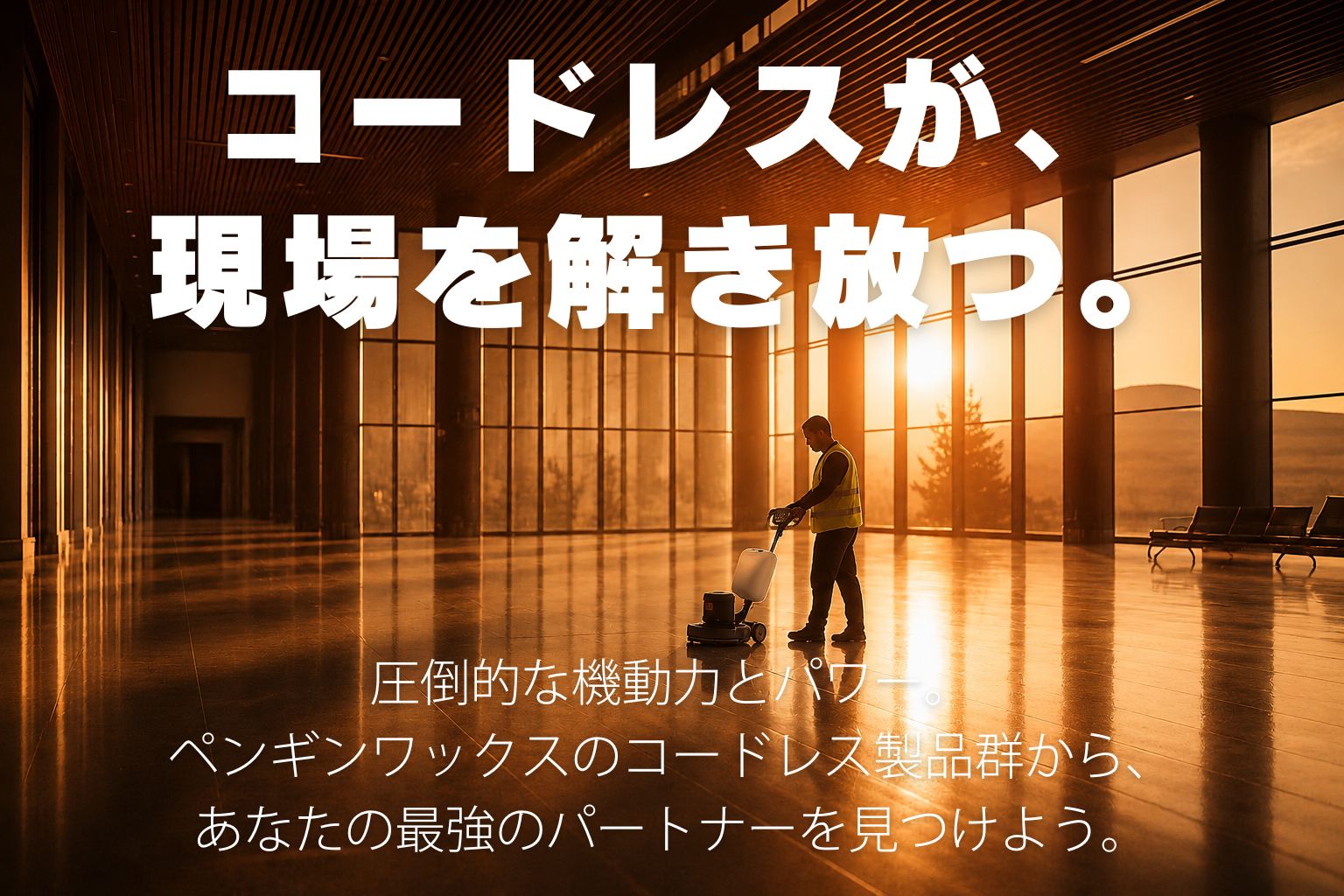 コードレスが、現場を解き放つ。― コードレス製品 性能比較ページ