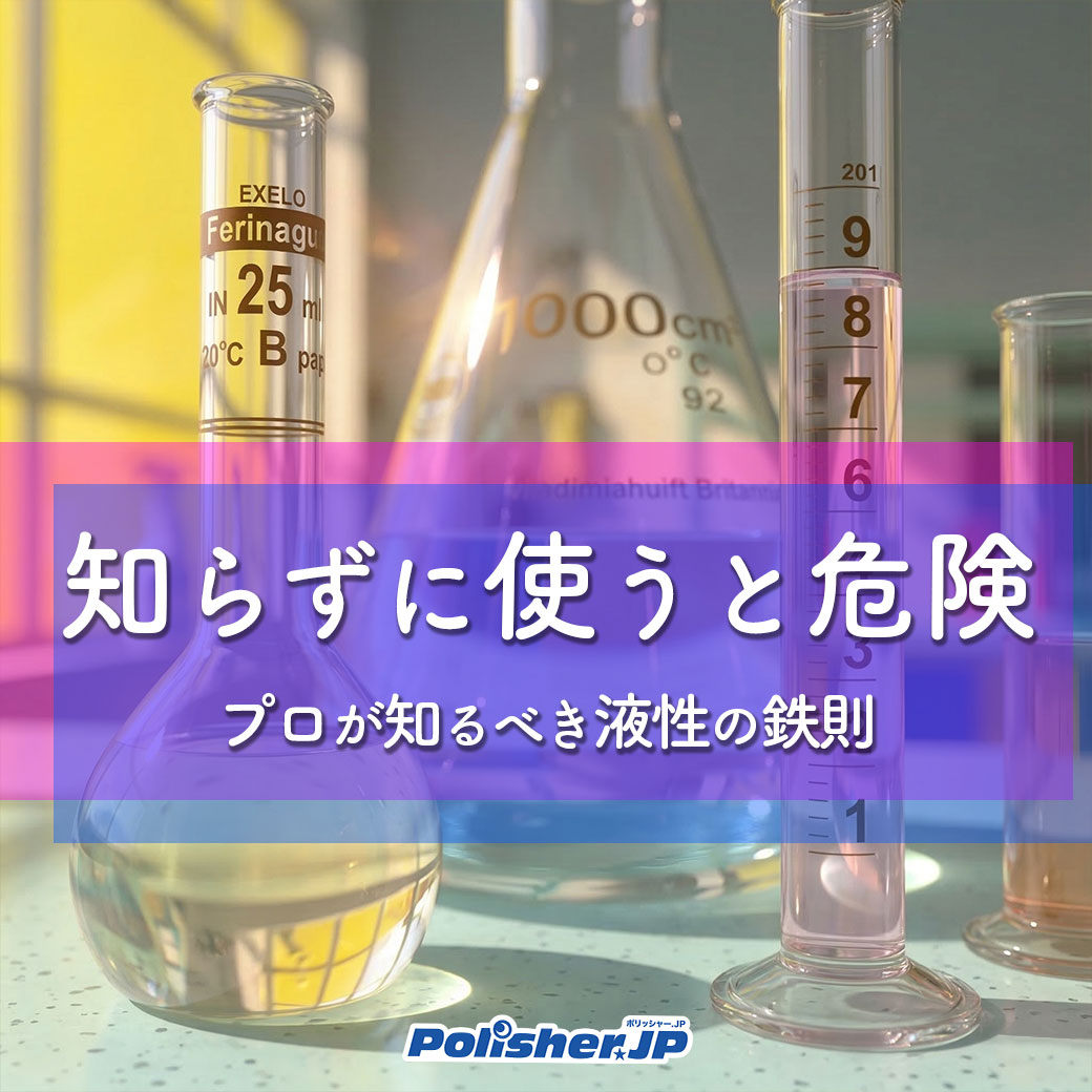 【清掃現場の盲点】知らずに使うと危険～プロが知るべき液性の鉄則～