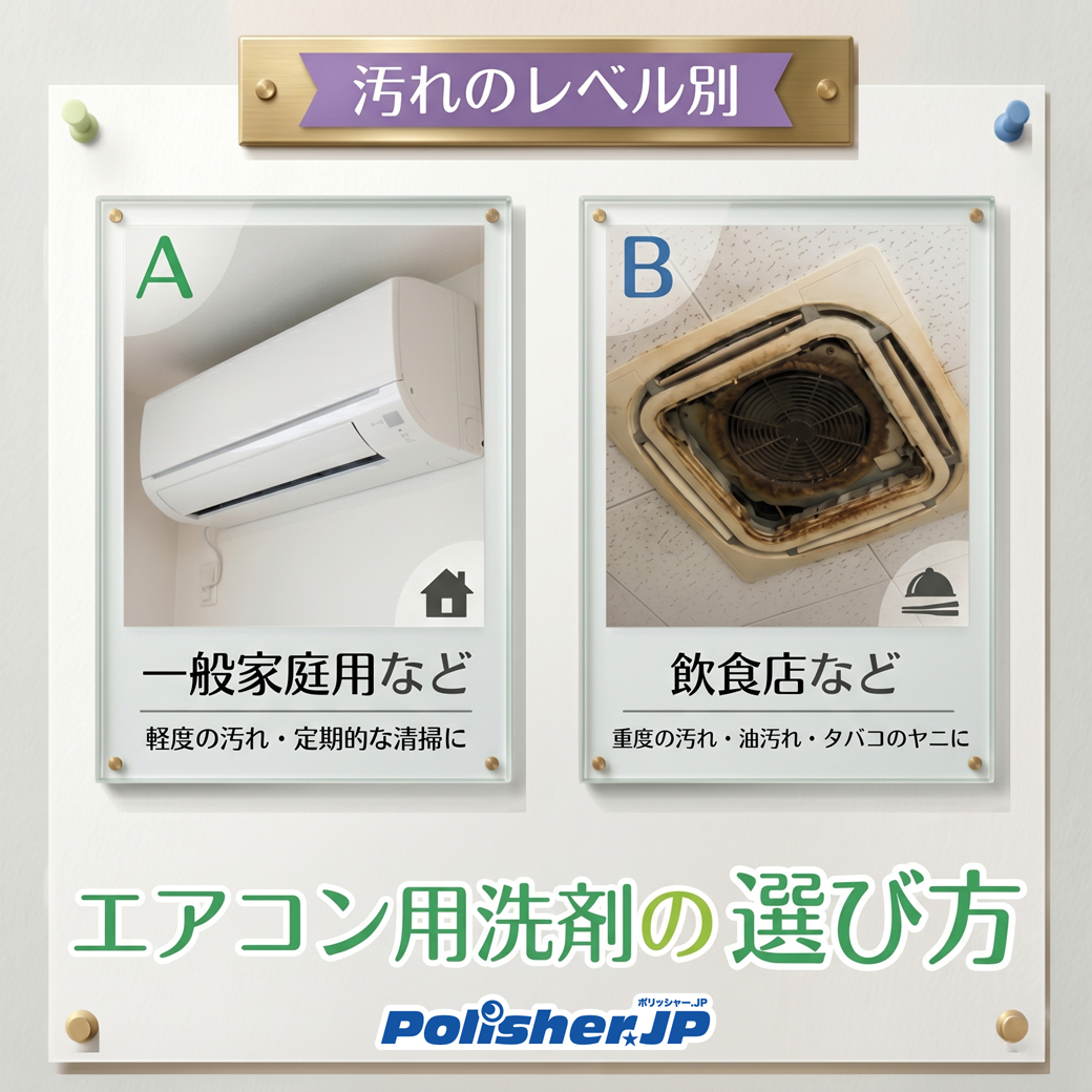 【汚れ別で選ぶエアコン洗浄剤】プロが教える最強の選び方ガイド