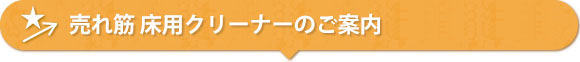 売れ筋 床用クリーナーのご案内