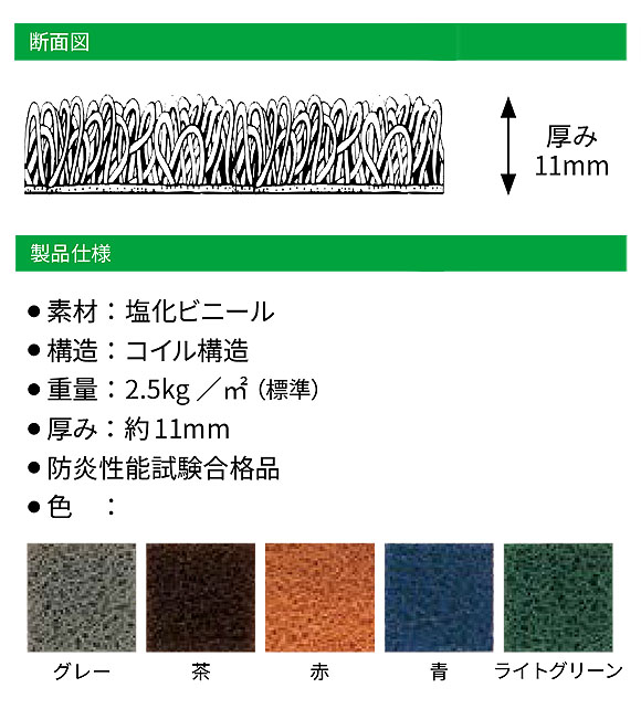 スリーエム ジャパン ノーマッド マット スタンダード・クッション - 〈屋外用〉エントランス用マット 耐久性と価格のバランスが良いレギュラータイプ【代引不可】 02