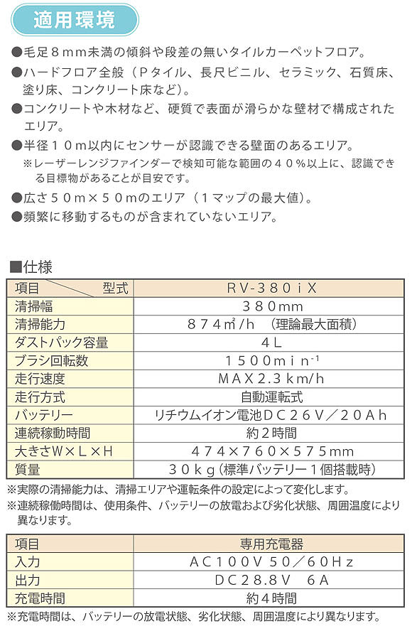 【リース契約可能】アマノ RcDc  - 業務用ロボット掃除機【代引不可】5