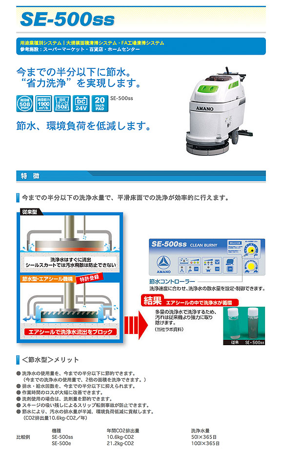 アマノ SE-500ss 01