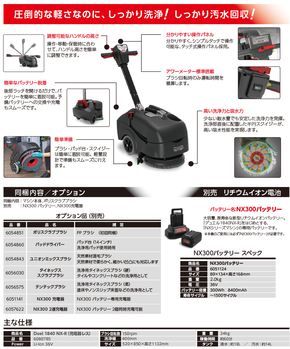 シーバイエス Duel 1840NX-R (バッテリー・充電器別売)02