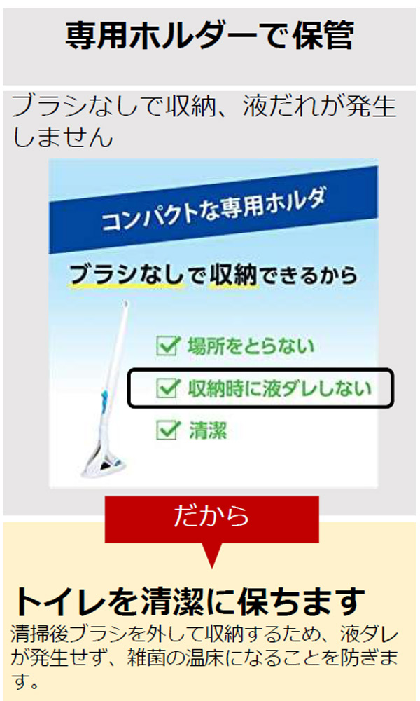 ジョンソン・プロフェッショナル スクラビングバブル 流せるトイレブラシ 除菌消臭プラス 