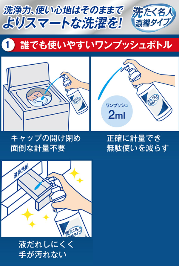 大一産業 洗たく名人濃縮タイプ [946ml] 商品詳細