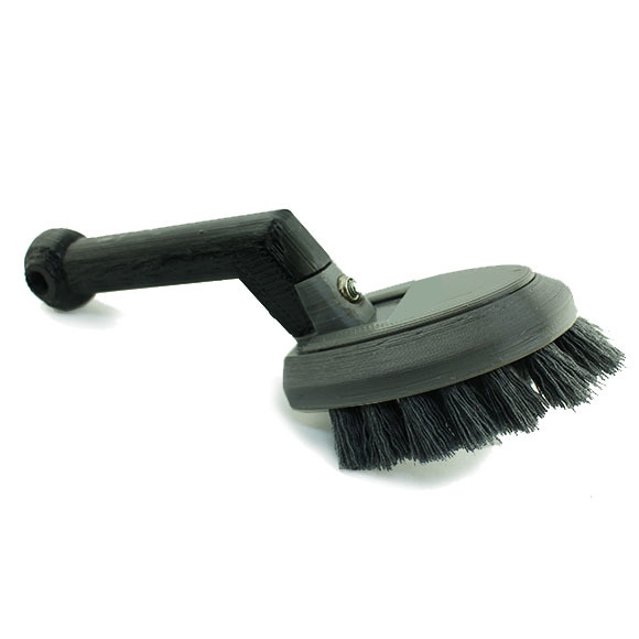 画像2: 【ポリッシャー.JP限定仕様！】ダントツ コーナーブラシ ハンディ - 目地・スミ擦り用 研磨剤入トレグリットブラシ (2)