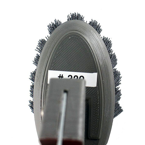 画像5: 【ポリッシャー.JP限定仕様！】ダントツ コーナーブラシ ワンタッチ - 研磨剤入トレグリットブラシ (5)