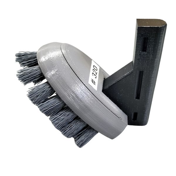 画像9: 【ポリッシャー.JP限定仕様！】ダントツ コーナーブラシ ワンタッチ - 研磨剤入トレグリットブラシ (9)