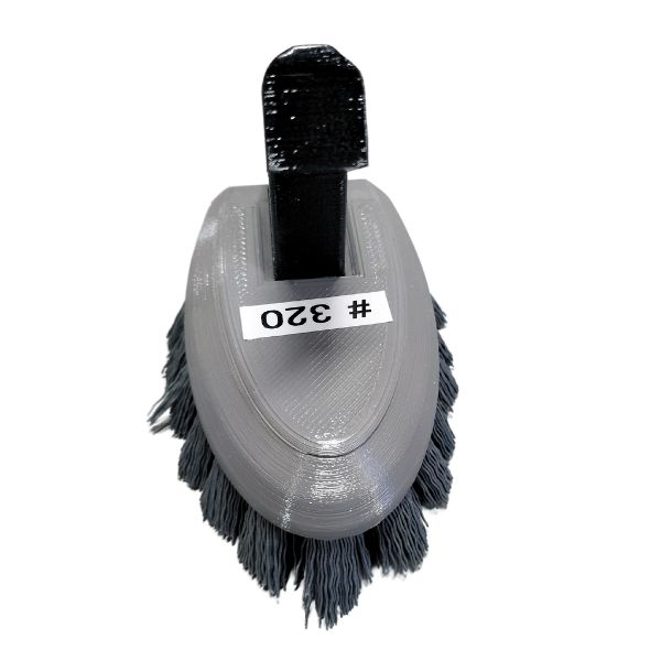 画像7: 【ポリッシャー.JP限定仕様！】ダントツ コーナーブラシ ワンタッチ - 研磨剤入トレグリットブラシ (7)