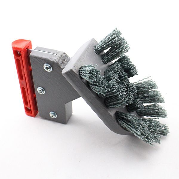 画像4: ■受注生産品・キャンセル不可■【ポリッシャー.JP限定仕様！】ダントツ コーナーブラシ ワンタッチ45 - 研磨剤入トレグリットブラシ (4)