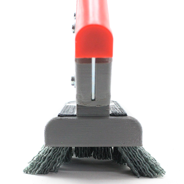 画像3: ■受注生産品・キャンセル不可■【ポリッシャー.JP限定仕様！】ダントツ コーナーブラシ ワンタッチ45 - 研磨剤入トレグリットブラシ (3)