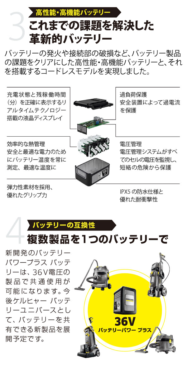 【【リース契約可能】ケルヒャー BR 30/4 C Bp【充電器・バッテリー別売】 - 業務用小型床洗浄機(バッテリーモデル)【代引不可】