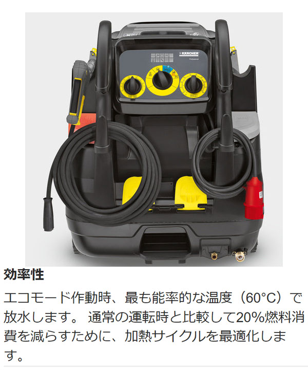 ケルヒャー高圧洗浄機 HDS 8/17 M - 業務用温水高圧洗浄機【代引不可】07