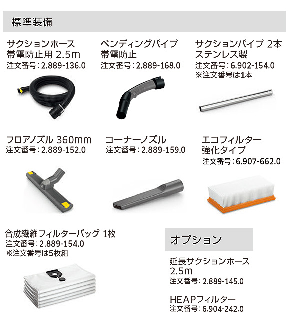 ケルヒャー NT 30/1 Tact 帯電防止業務用乾湿両用クリーナー