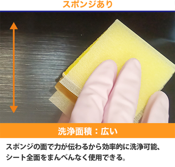 キクロンプロ スポンジ付きシート 陶器用 5P  03