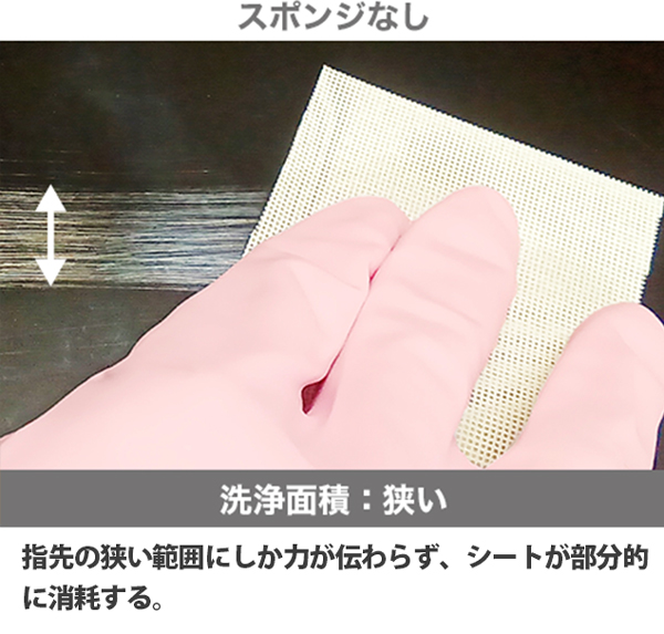 キクロンプロ スポンジ付きシート 陶器用 5P  04
