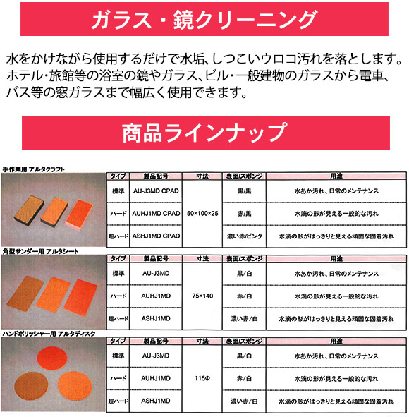 NCA ガラス・鏡用アルタ クラフト(手作業用) 01