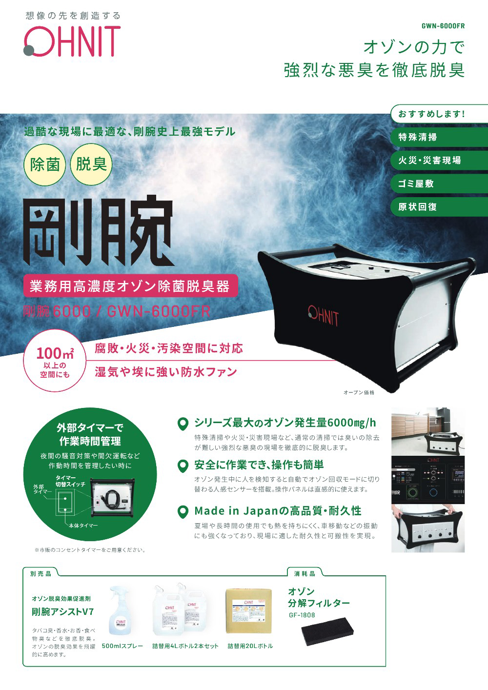 オーニット 剛腕6000 GWN-6000FR 01