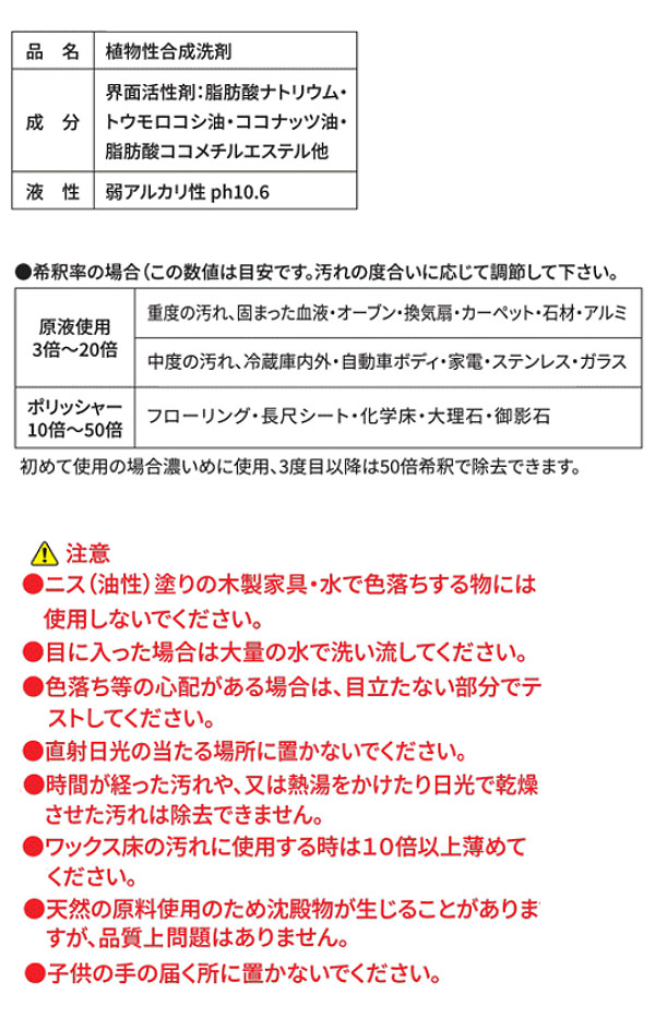 オーブ・テック スペースショット 介護マルチ洗剤 - 水洗い不要で手肌にやさしい消臭・除菌クリーナー　商品詳細01