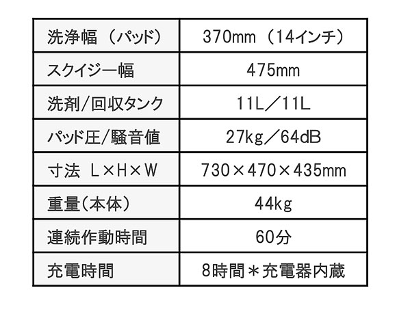 【リース契約可能】ペンギン ニルフィスク SC-351 - 14インチ小型自動床洗浄機【代引不可】04