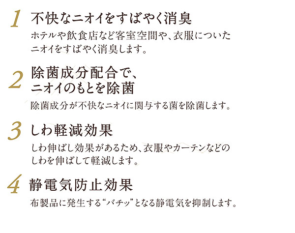 サラヤ サニピュア布製品の消臭 - 布製品の消臭・除菌剤 02