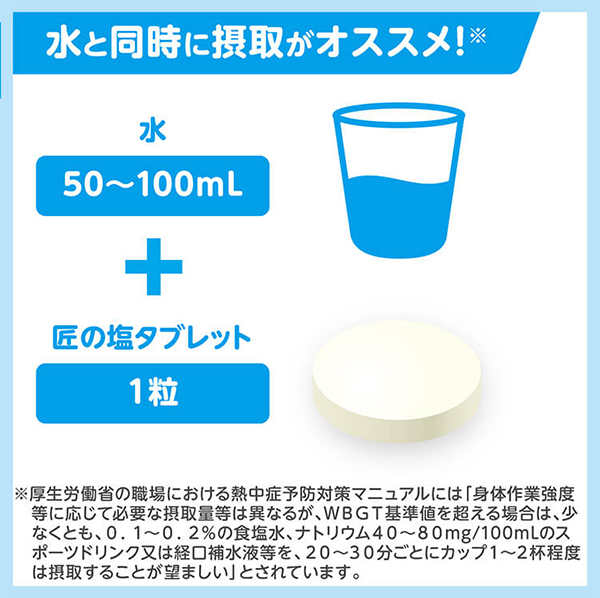 サラヤ 匠の塩タブレット 3種アソート [500g 3種アソート×10] - 人工甘味料不使用の塩タブレット03