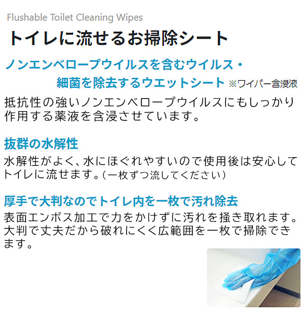 
サラヤ T・Slim トイレに流せるお掃除シート 10枚入(ミシン目入20カット) 24個01