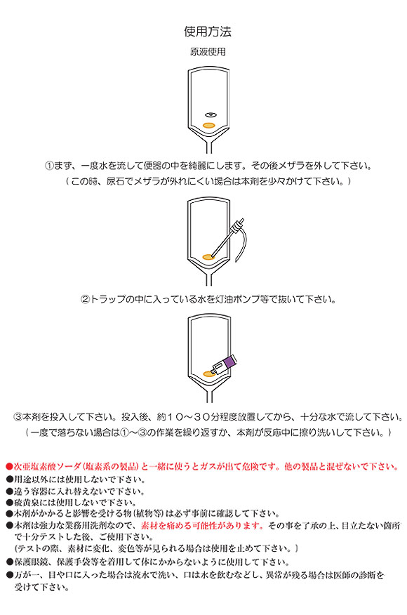 スマート アシッド - トイレの尿石、お風呂のスケール除去剤 04